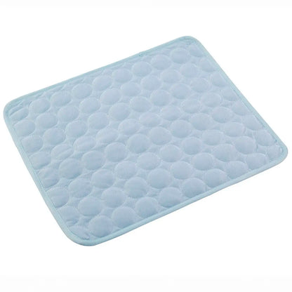 2026 Premium Cooling Dog Bed - Ice Silk Fabric Cooling Mat for Pets, Non-Slip & Machine Washable, Ideal for Summer Comfort for All Sizes