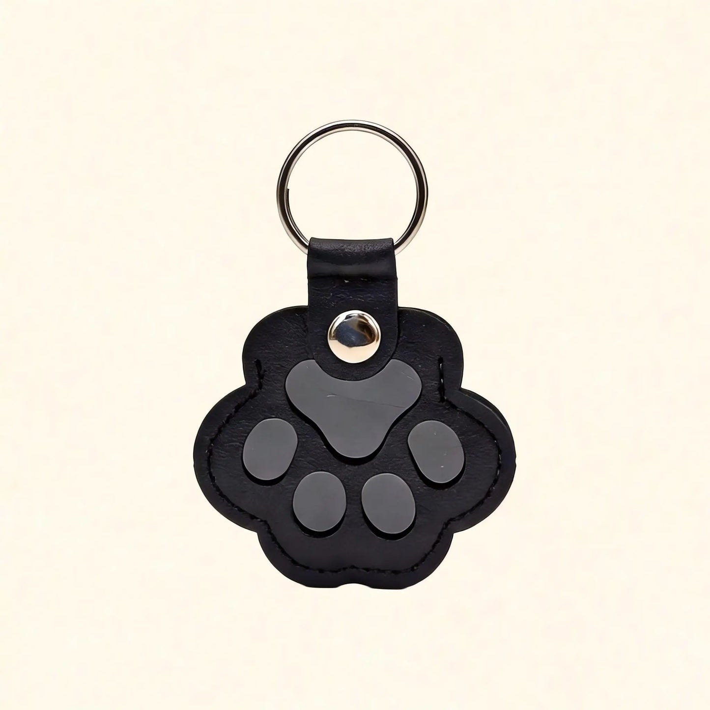 Cherish Your Furry Friend with Our Pet Fur Keepsake Leather Keychain – Adorable Paw Charm for Dog & Cat Hair, Perfect Gift for Pet Lovers