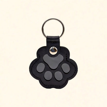 Cherish Your Furry Friend with Our Pet Fur Keepsake Leather Keychain – Adorable Paw Charm for Dog & Cat Hair, Perfect Gift for Pet Lovers