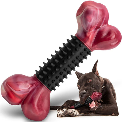 Apasiri Indestructible Chew Toy for Large Breeds - Durable Interactive Toy for Strong Dogs, Ideal for Teeth Grinding and Playtime