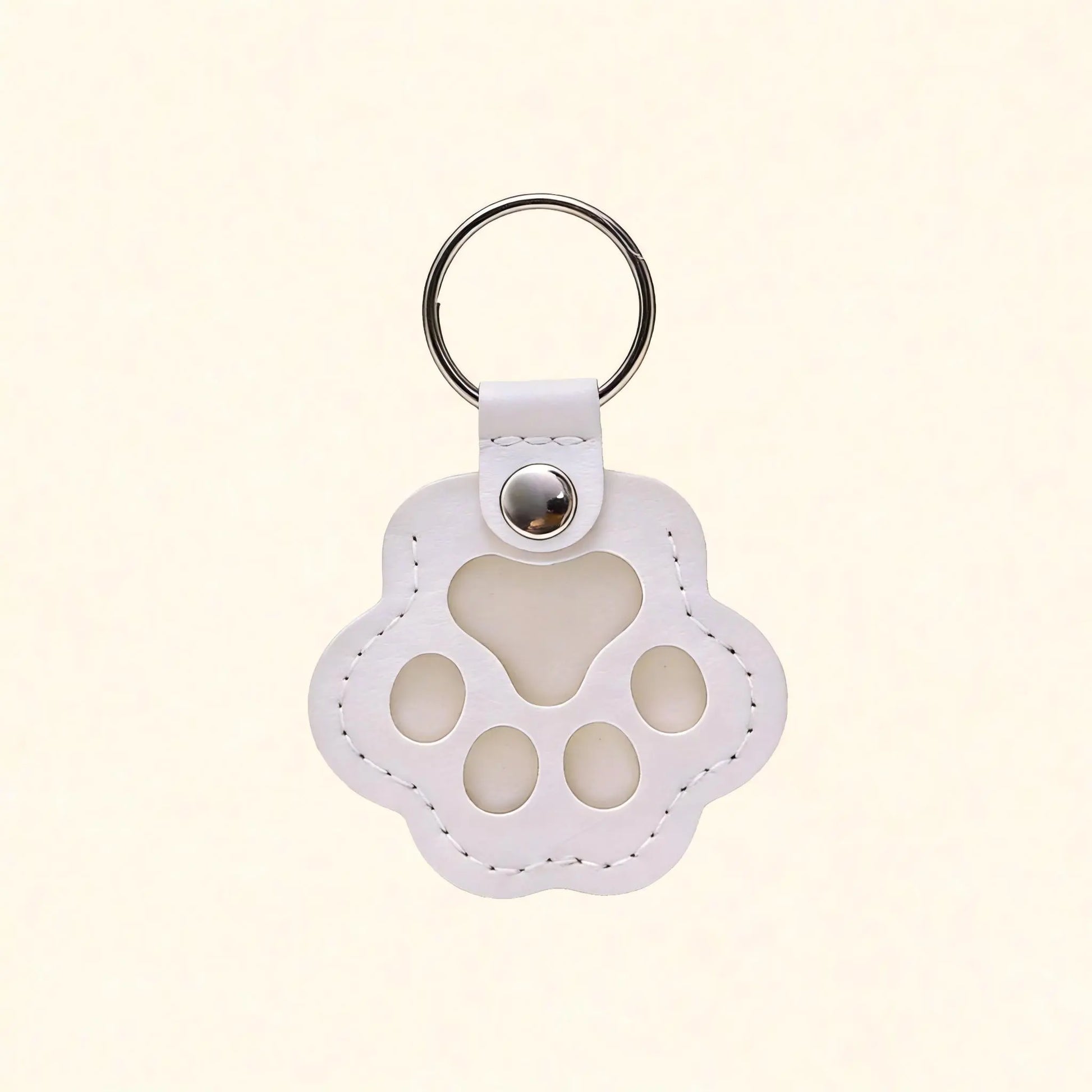 Cherish Your Furry Friend with Our Pet Fur Keepsake Leather Keychain – Adorable Paw Charm for Dog & Cat Hair, Perfect Gift for Pet Lovers