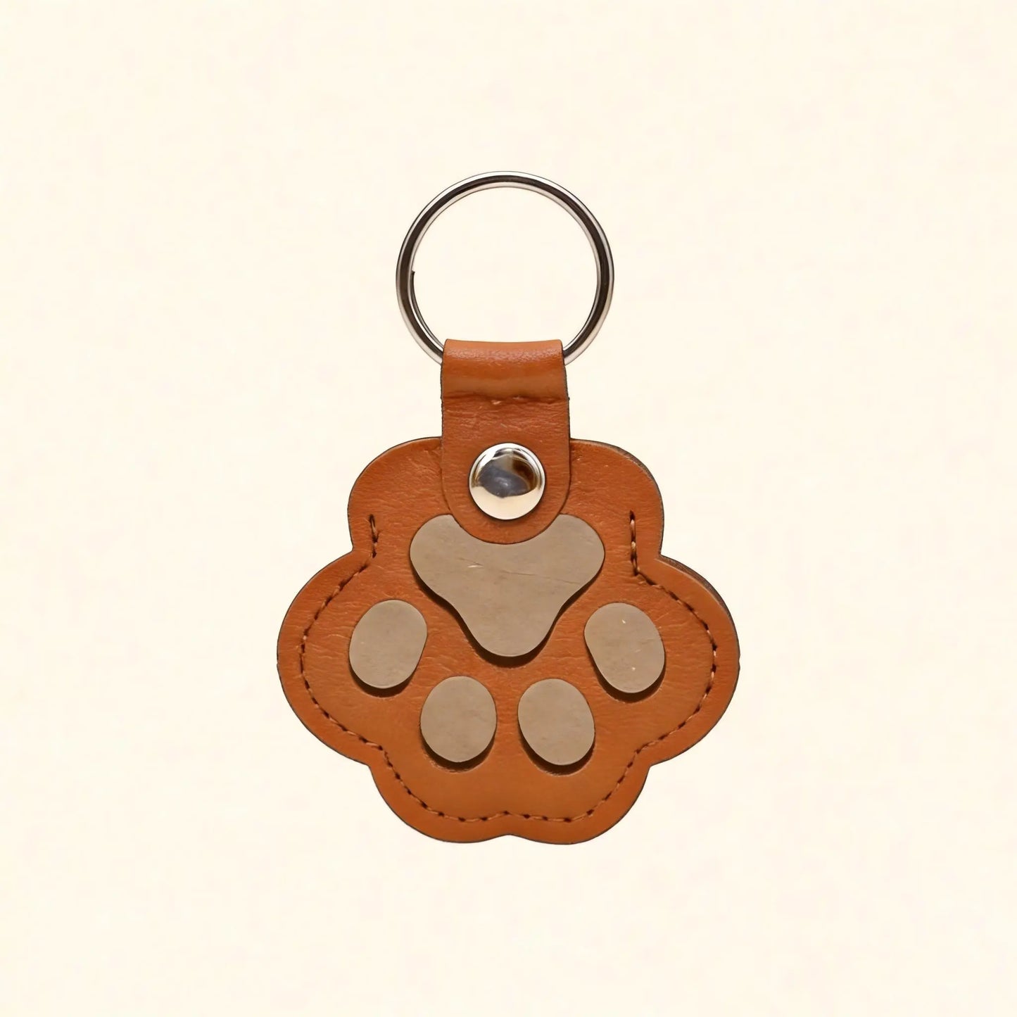 Cherish Your Furry Friend with Our Pet Fur Keepsake Leather Keychain – Adorable Paw Charm for Dog & Cat Hair, Perfect Gift for Pet Lovers