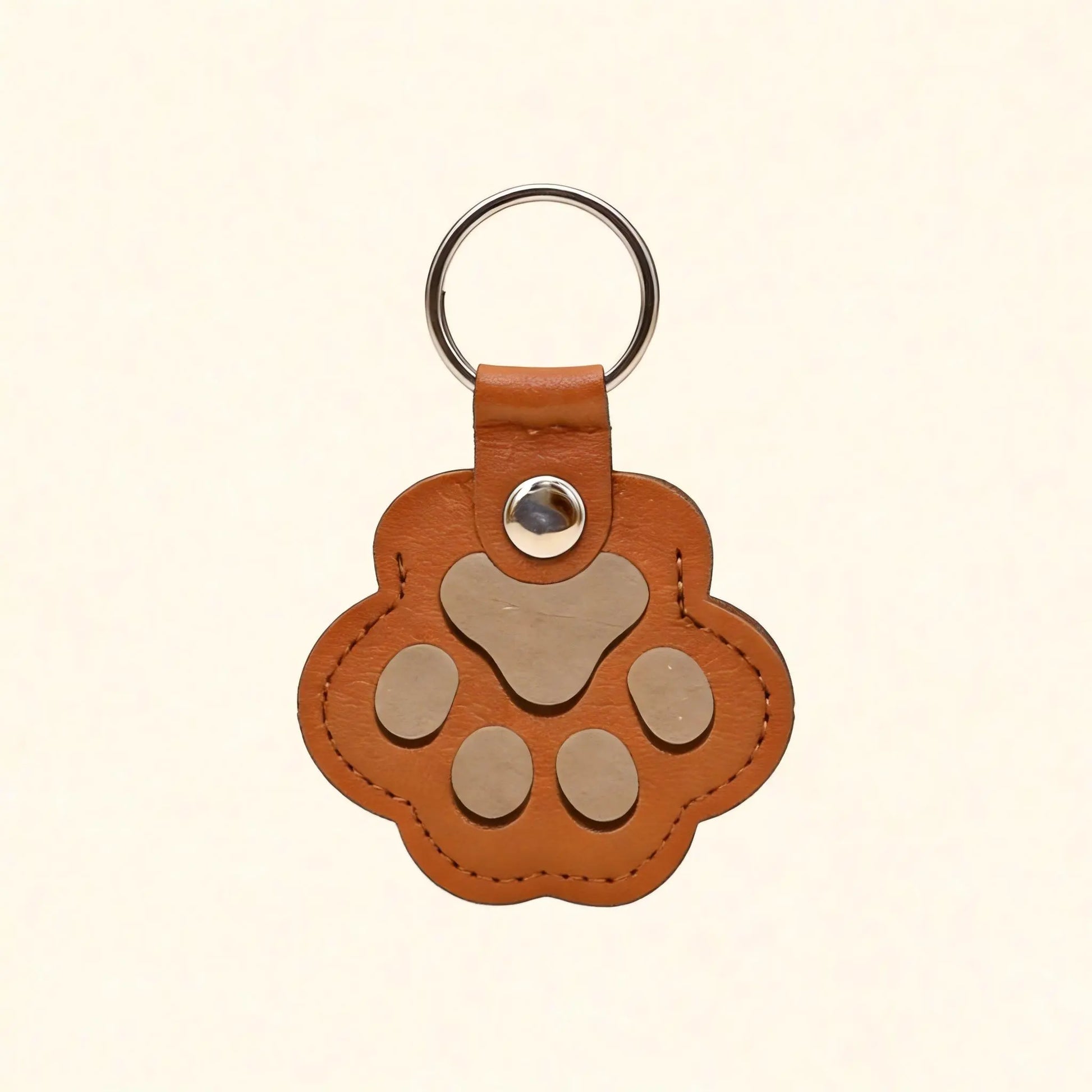 Cherish Your Furry Friend with Our Pet Fur Keepsake Leather Keychain – Adorable Paw Charm for Dog & Cat Hair, Perfect Gift for Pet Lovers