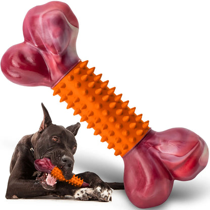 Apasiri Indestructible Chew Toy for Large Breeds - Durable Interactive Toy for Strong Dogs, Ideal for Teeth Grinding and Playtime